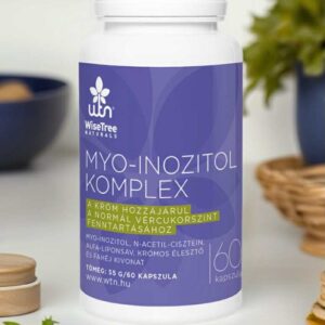 Myo -Inozitol komplex (WTN Myo Inozitol Komplex, alfa liponsavval, krómmal, és fahéj kivonattal)
