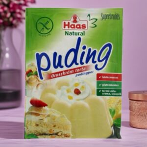 GLUTÉNMENTES HAAS NATURAL OROSZKRÉM TORTA PUDINGPOR 40G