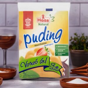 GLUTÉNMENTES HAAS NATURAL PUDINGPOR VANÍLIÁS 40G
