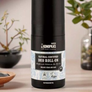 Golyós Dezodor férfiaknak (Dr. Konopkas Men Minősített golyós Dezodor Bio Cédrussal és Zsályával 50 ml)
