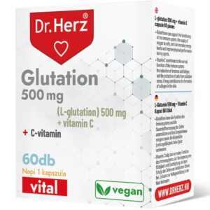 Dr. Herz Glutation 500 mg + C vitamin